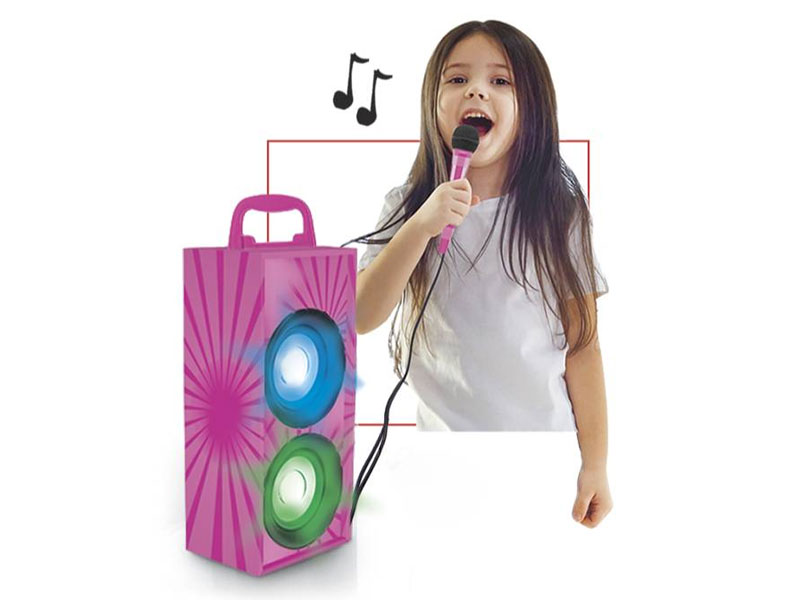 Now in Concert! Portable Bluetooth Karaoke Machine