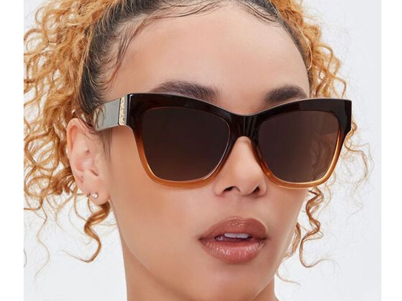 Women's Ornate-Trim Cat-Eye Sunglasses