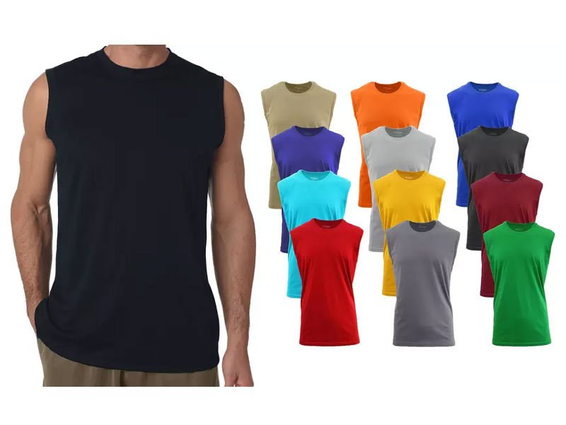 Men's 5-Pack Muscle Tank Tee Mystery Deal Sizes S-5XL