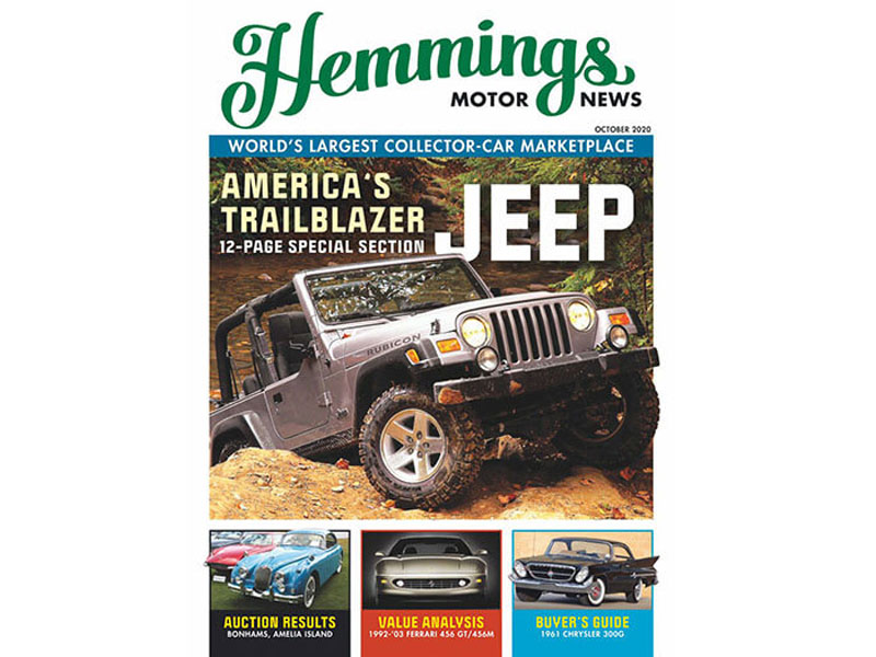 hemmings Motor News Magazine