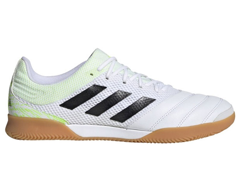 Adidas Copa 20.3 White Black Green IN Sala Indoor Soccer Shoes