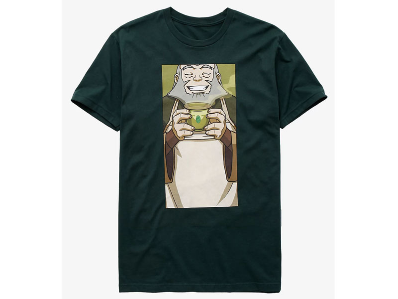 Men's Avatar The Last Airbender Uncle Iroh with Tea T-Shirt BoxLunch Exclusive
