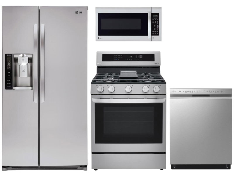 LG 4 Piece Kitchen Appliances Package