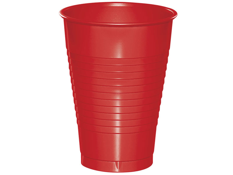 Classic Red 12 oz Plastic Cups 240 ct