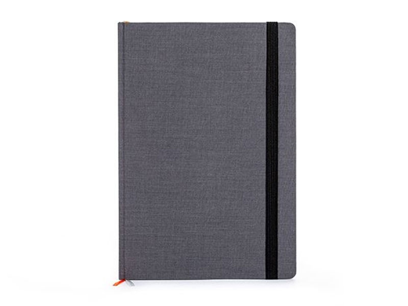The Journal Notebooks London Gray Plain Paper