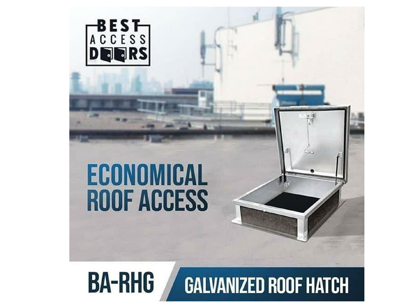 24-x-36 Galvanized Roof Hatch