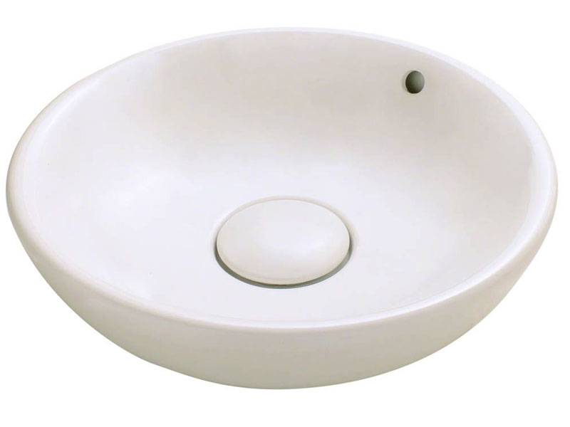 Porcelain Vessel Sink Fits 21