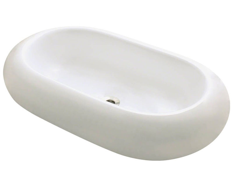 Pillow Top Porcelain Vessel Sink - Fits 27
