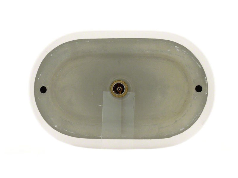 Pillow Top Porcelain Vessel Sink - Fits 27