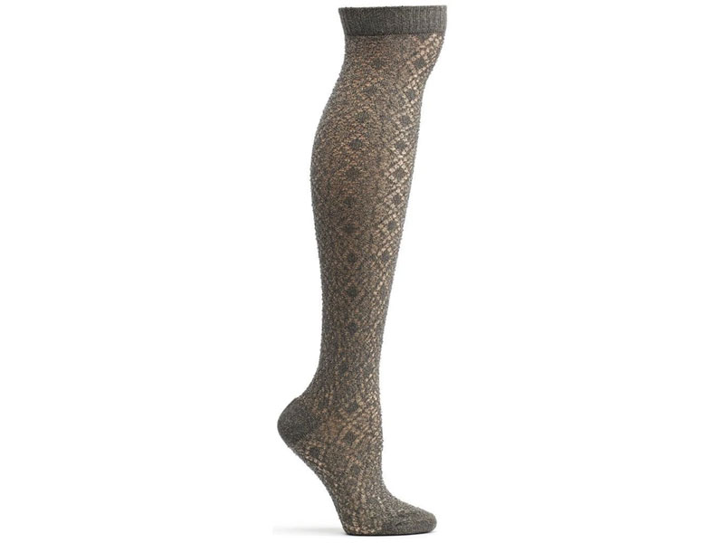 Women's OZone Golden Thread Over the Knee Sock