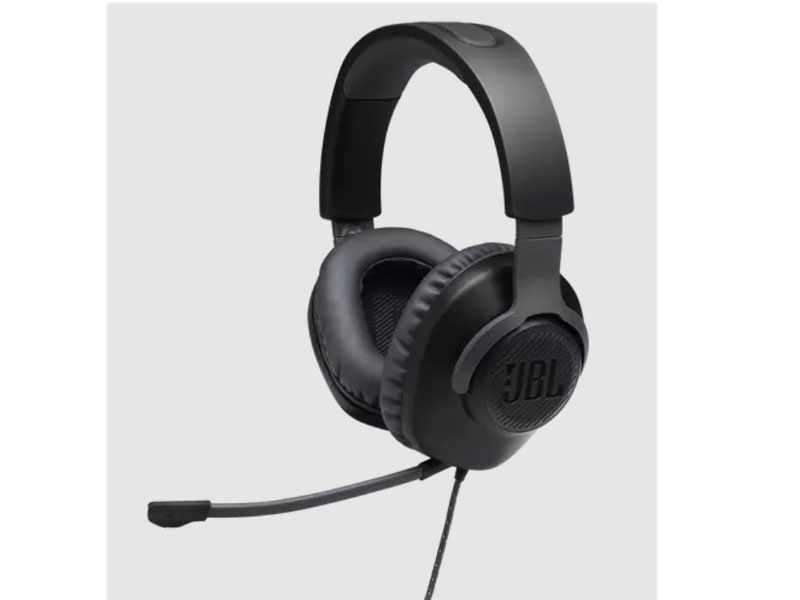 JBL 100 Wired Over Ear Gaming Headset With Flip Up Mic