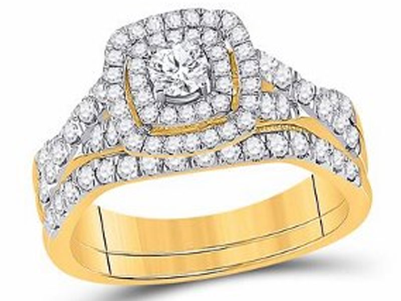 Women's Halo Bridal Ring