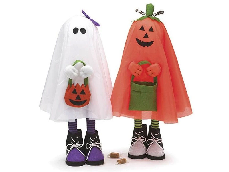 Standing Halloween Trick or Treat Pals Pack of 2 Sets