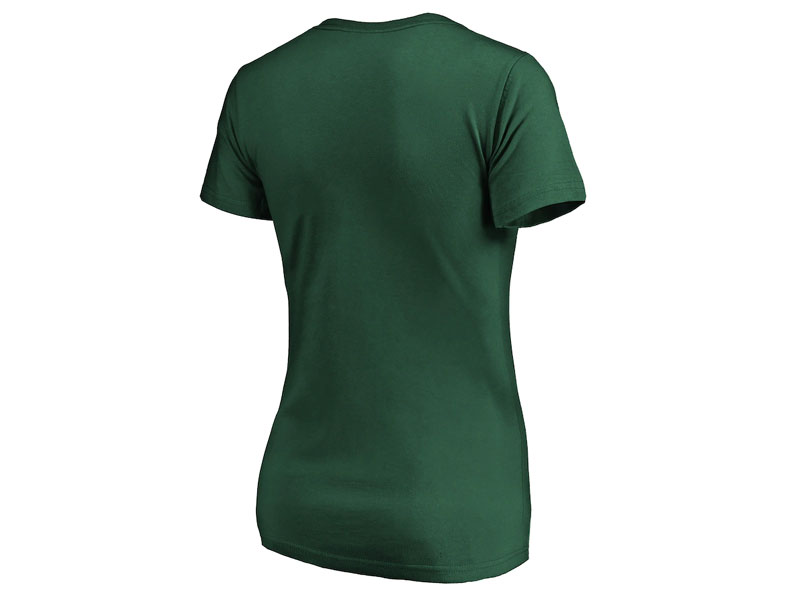 Women's Milwaukee Bucks Fanatics Branded Hunter Green T-Shirt