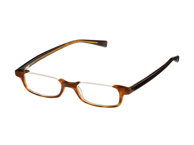 Rectangle Half Rim Readers Eyeglasses For Men And Women