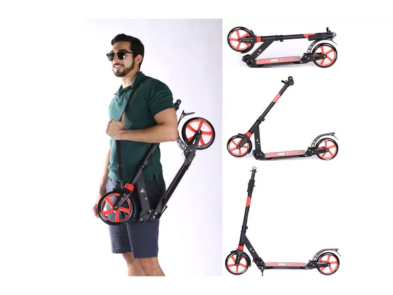 Adjustable & Foldable Kick Scooter For Big Kids or Adults From MiaWheels