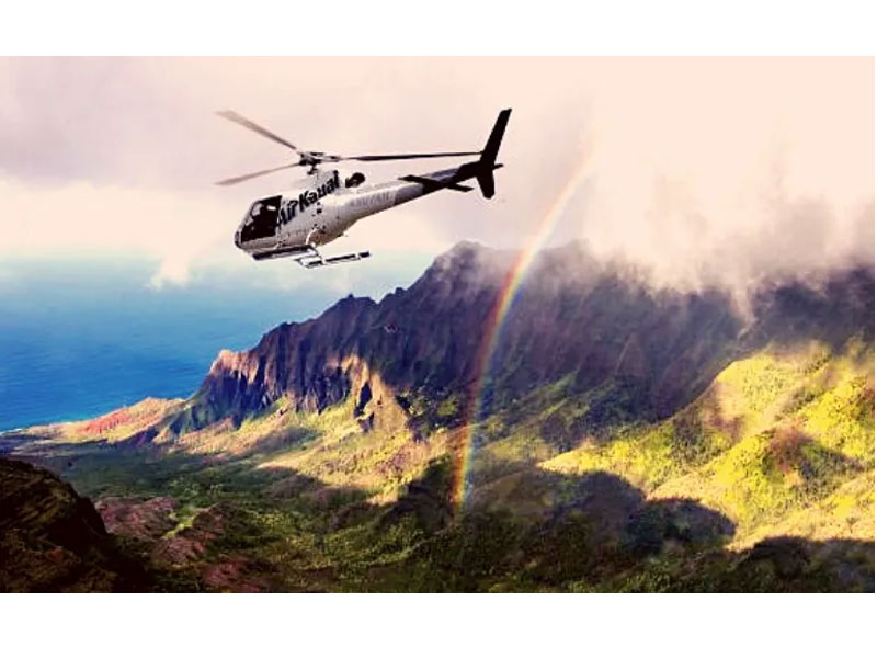 Helicopter Tour Kauai Doors Off Adventure 60 Minutes Tour Package
