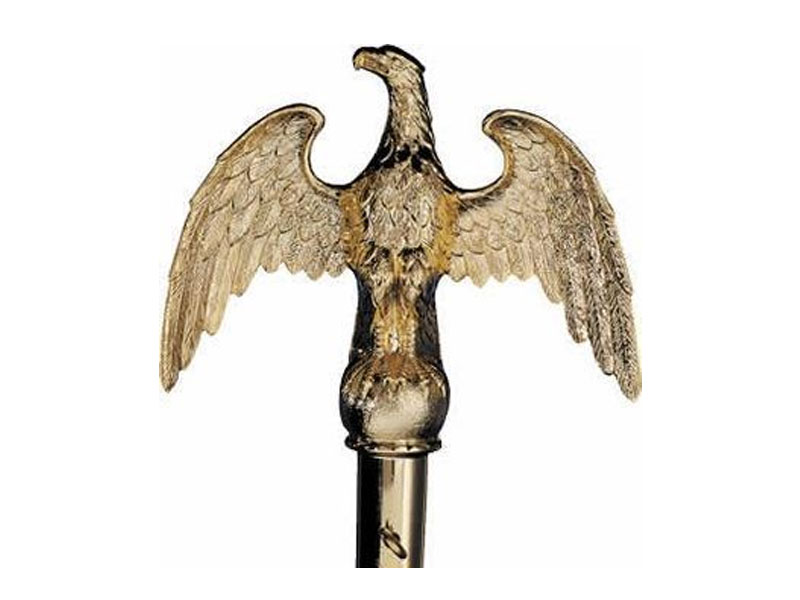 Gold Eagle Flagpole Ornament