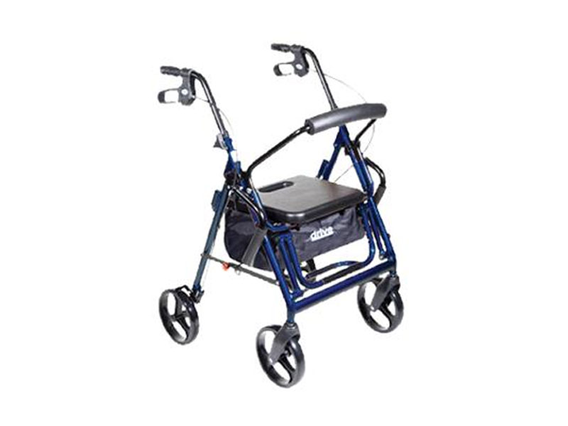 Drive Medical Drive Duet Transport Chair And Rollator