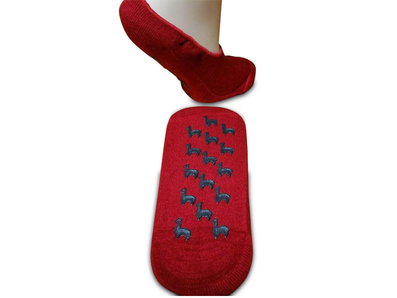 Alpaca Gripper Slipper Socks For Women