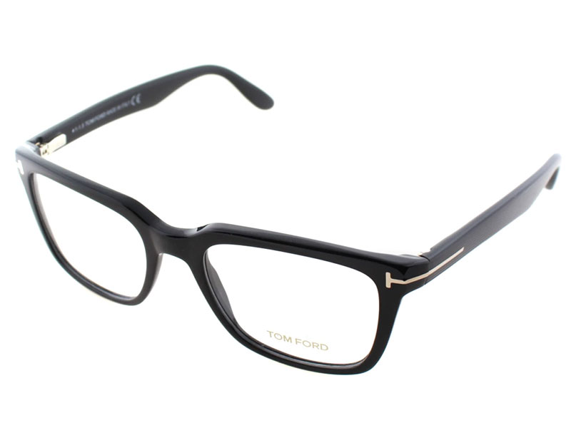 Tom Ford Tom Ford FT 5304 001 Square Plastic Black Eyeglasses For Men And Women
