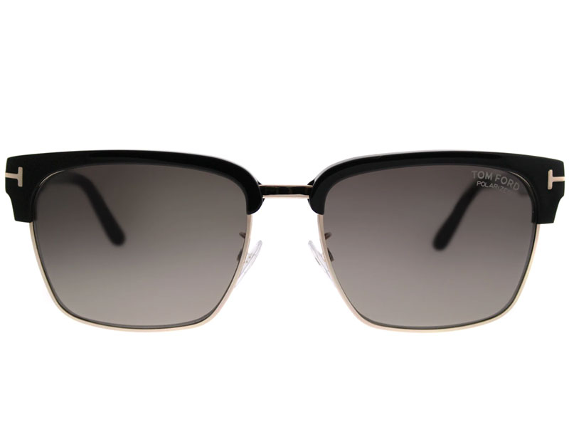 Tom Ford Tom Ford TF 367 01D Square Metal Black Sunglasses For Men And Women