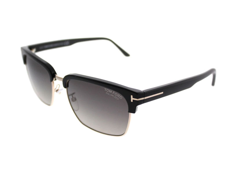 Tom Ford Tom Ford TF 367 01D Square Metal Black Sunglasses For Men And Women