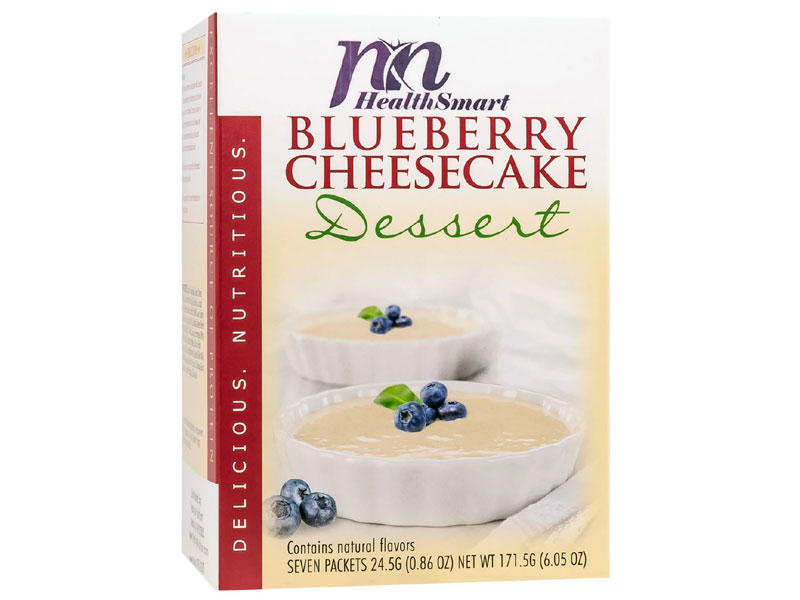 HealthSmart Dessert Blueberry Cheesecake 7/Box