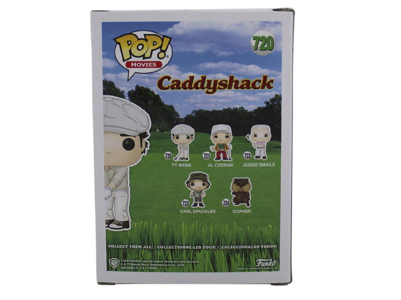 Press Pass Collectibles Chevy Chase Caddyshack Signed LE Blindfold Figure
