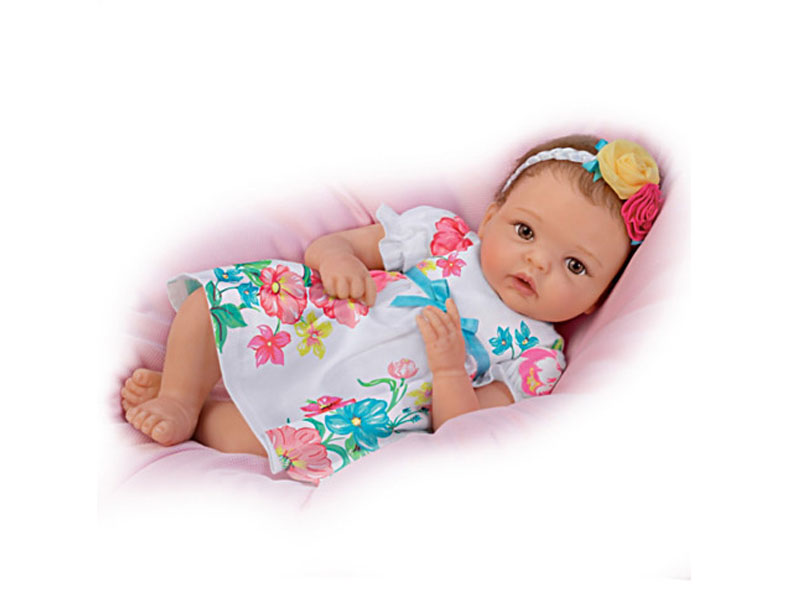 Cheryl Hill Pretty And Petite Presley Silicone Baby Doll