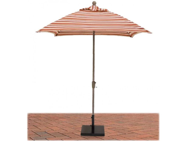 Luxe Shade Lucia Square 6.5' Market Patio Umbrella