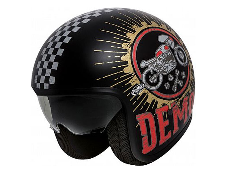 Premier Vintage Speed Demon Jet Helmet