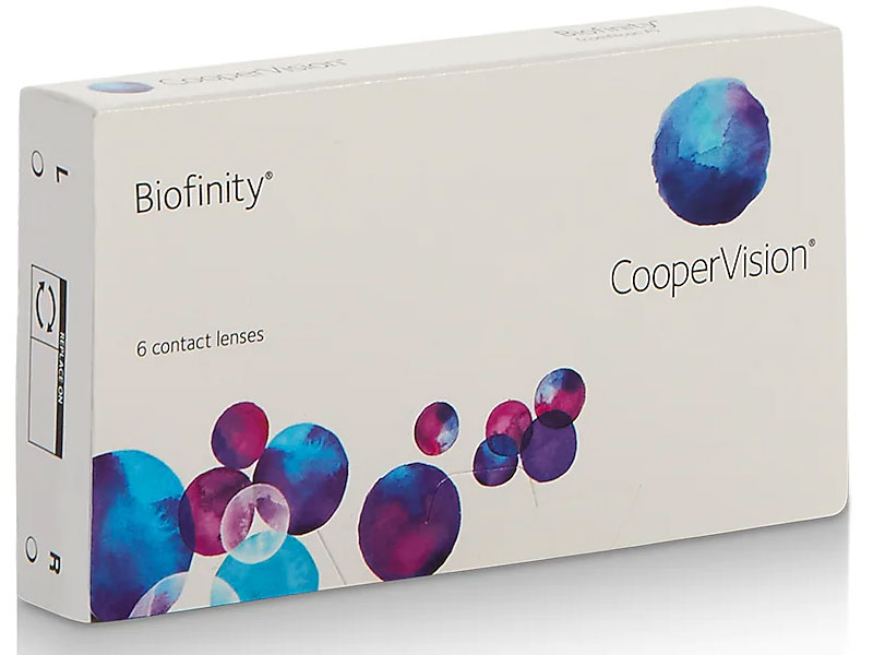 Cooper Vision Biofinity EW Contact Lenses 6 Pack