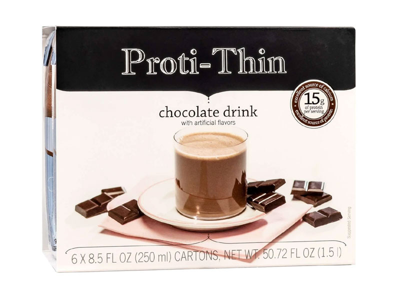 Proti-Thin Anytime Ready To Drink Protein Drink Chocolate (6/Box)