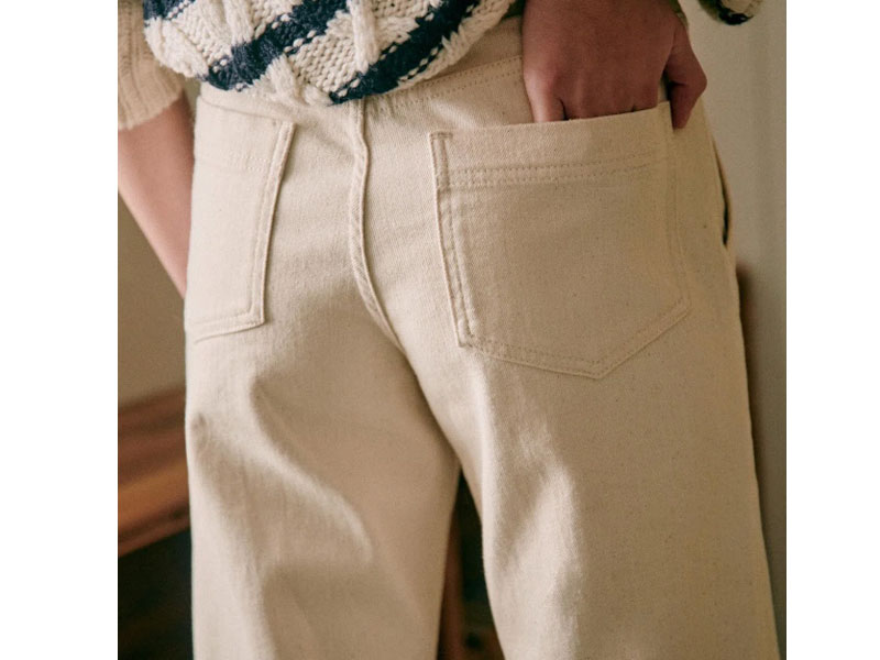 Men's Leisure Twill Shift Cotton-Blend Pants