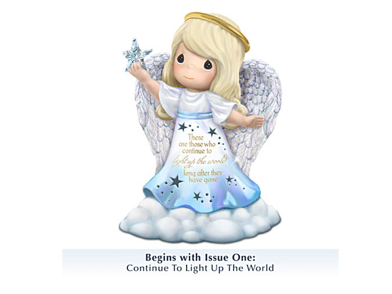 Precious Moments Light Of Love Angel Figurines With Lights