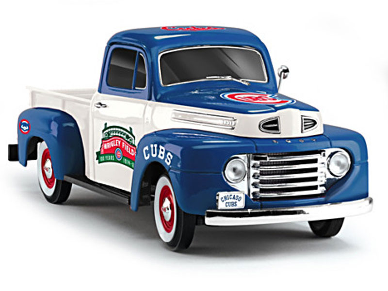 1:18-Scale Cubs 1948 Ford Pickup Truck Sculpture