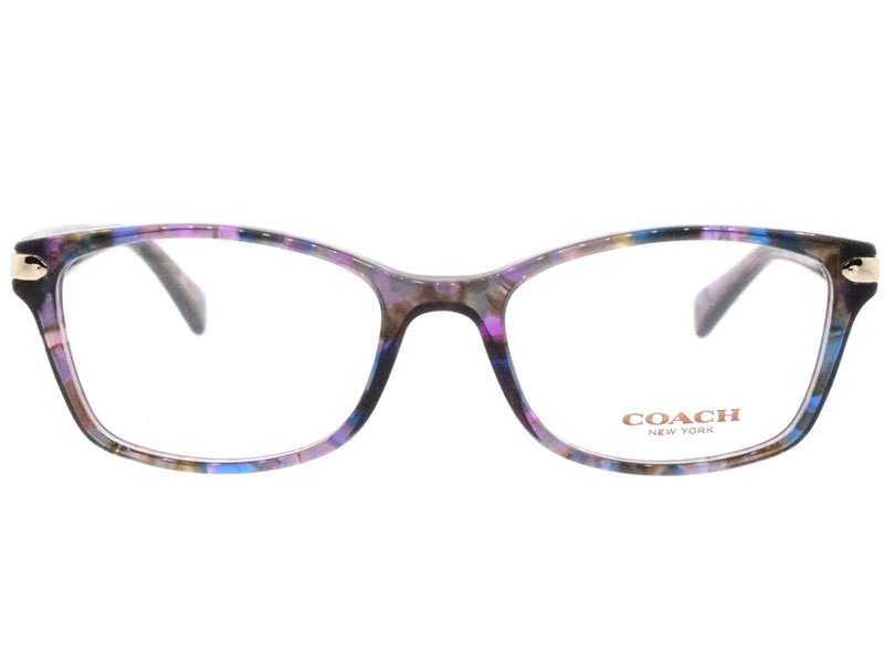 Coach HC 6065 5288 Rectangle Plastic Purple Eyeglasses For Women