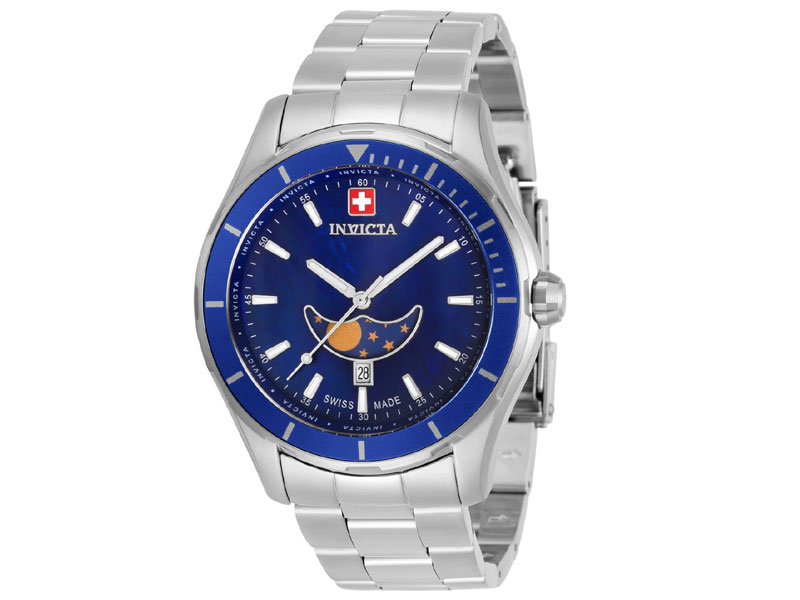 Invicta Men's 33463 Pro Diver Quartz 3 Hand Blue Dial Watch