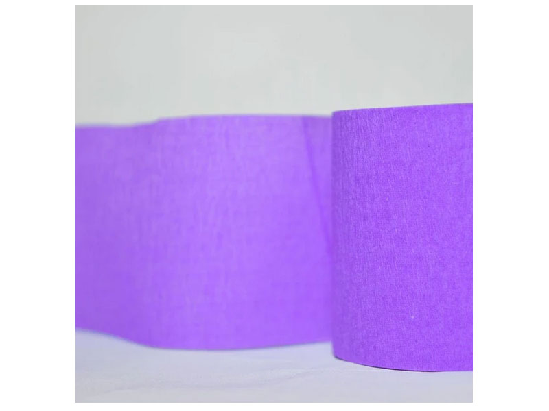 Blowout Purple Crepe Paper Streamer Party Decorations