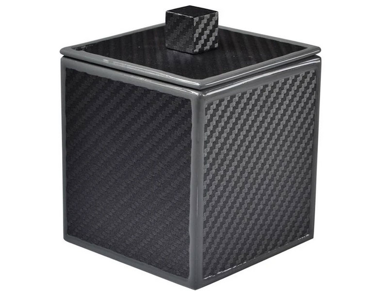 Mike Ally Le Men's Black Tall Square Container