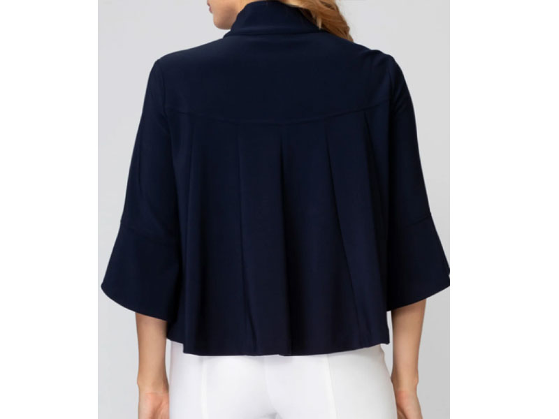Women's Elegant Stand Collar 3/4 Sleeve Blouses And Shirts