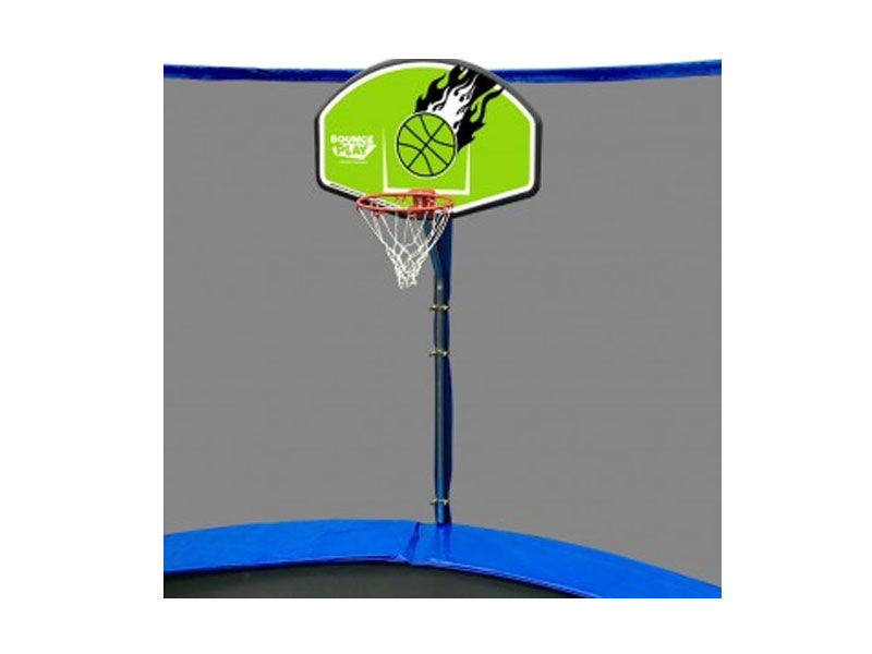 Trampoline Basketball Kit with Spring Loaded Hoop & Mini Ball