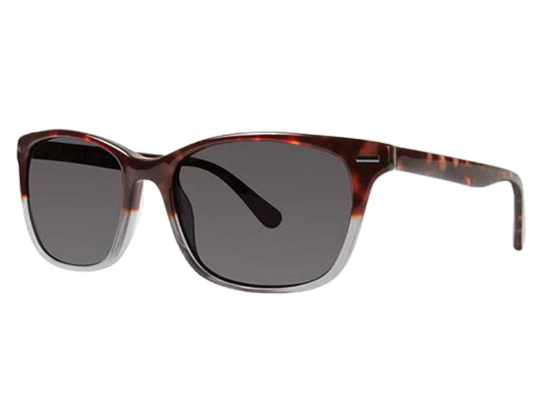Men's Zac Posen Soren Gray Tortoise Soft Square Classic Sunglasses