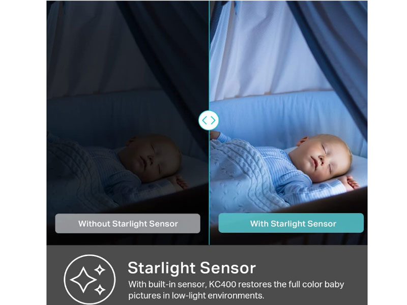 Kasa Smart 2K Security Camera for Baby Monitor