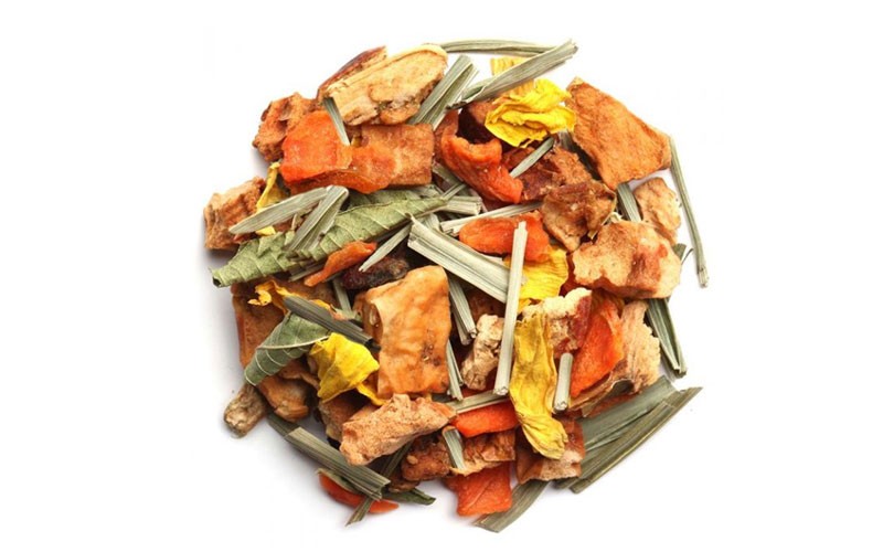 Lemongrass Ginger Carrot Herbal Tea