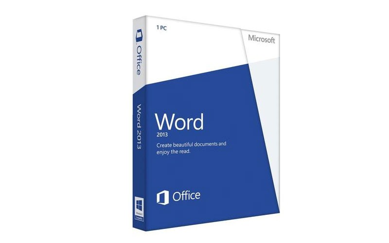 Microsoft Word 2013 License