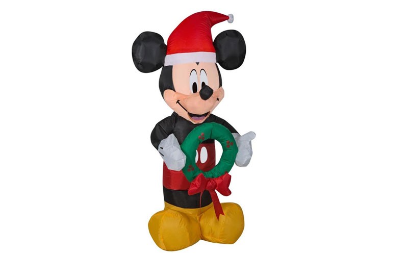 Disney 3.51-ft Lighted Mickey Mouse Christmas Inflatable