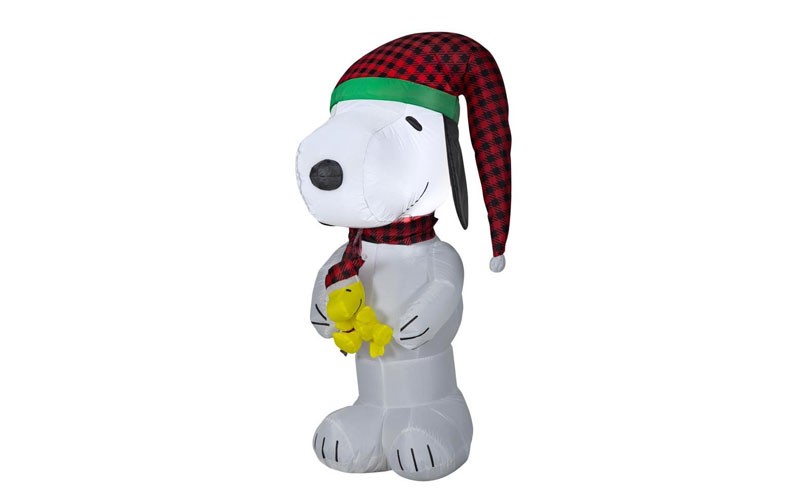 Peanuts 4-ft Lighted Snoopy Christmas Inflatable