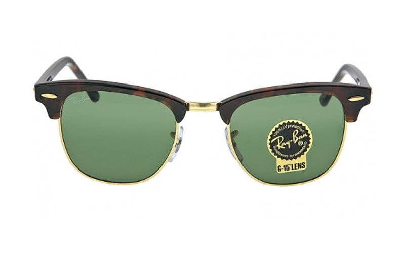 Rayban Clubmaster Tortoise 49 mm Sunglasses RB3016-W0366-49